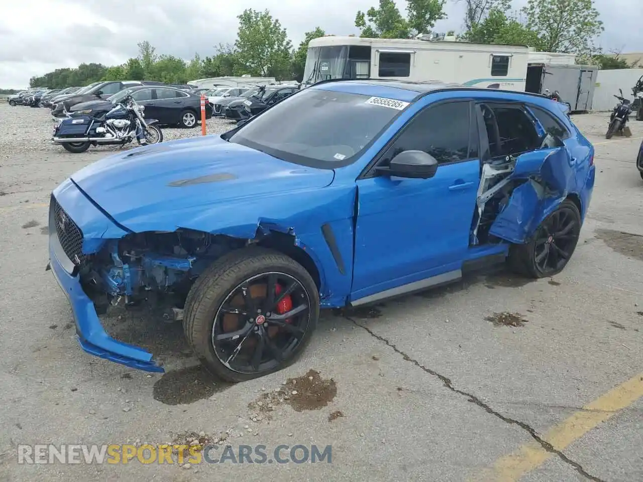 1 Photograph of a damaged car SADCZ2EE3LA617687 JAGUAR F-PACE 2020