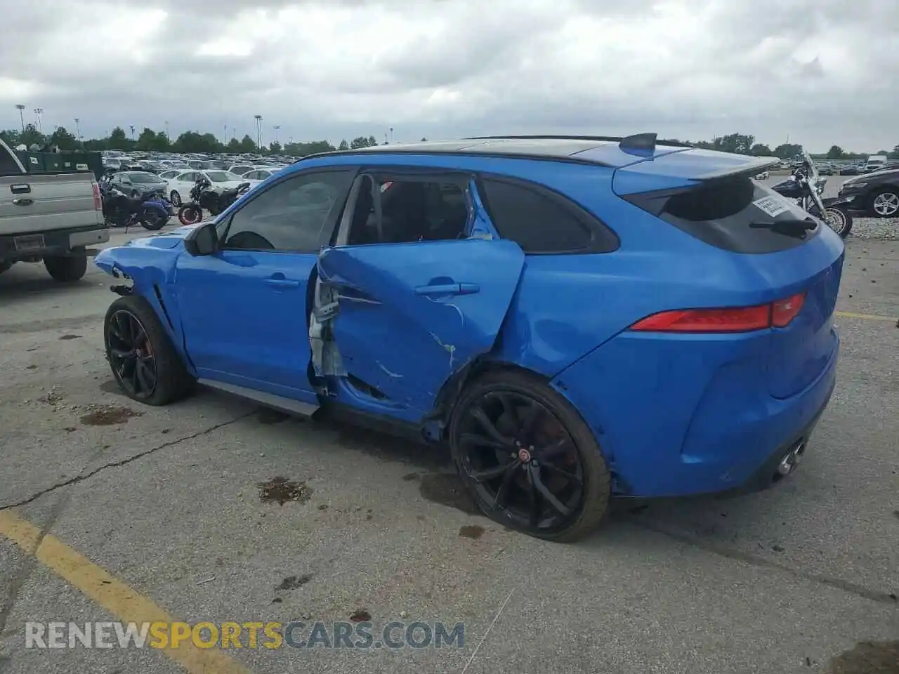 2 Photograph of a damaged car SADCZ2EE3LA617687 JAGUAR F-PACE 2020
