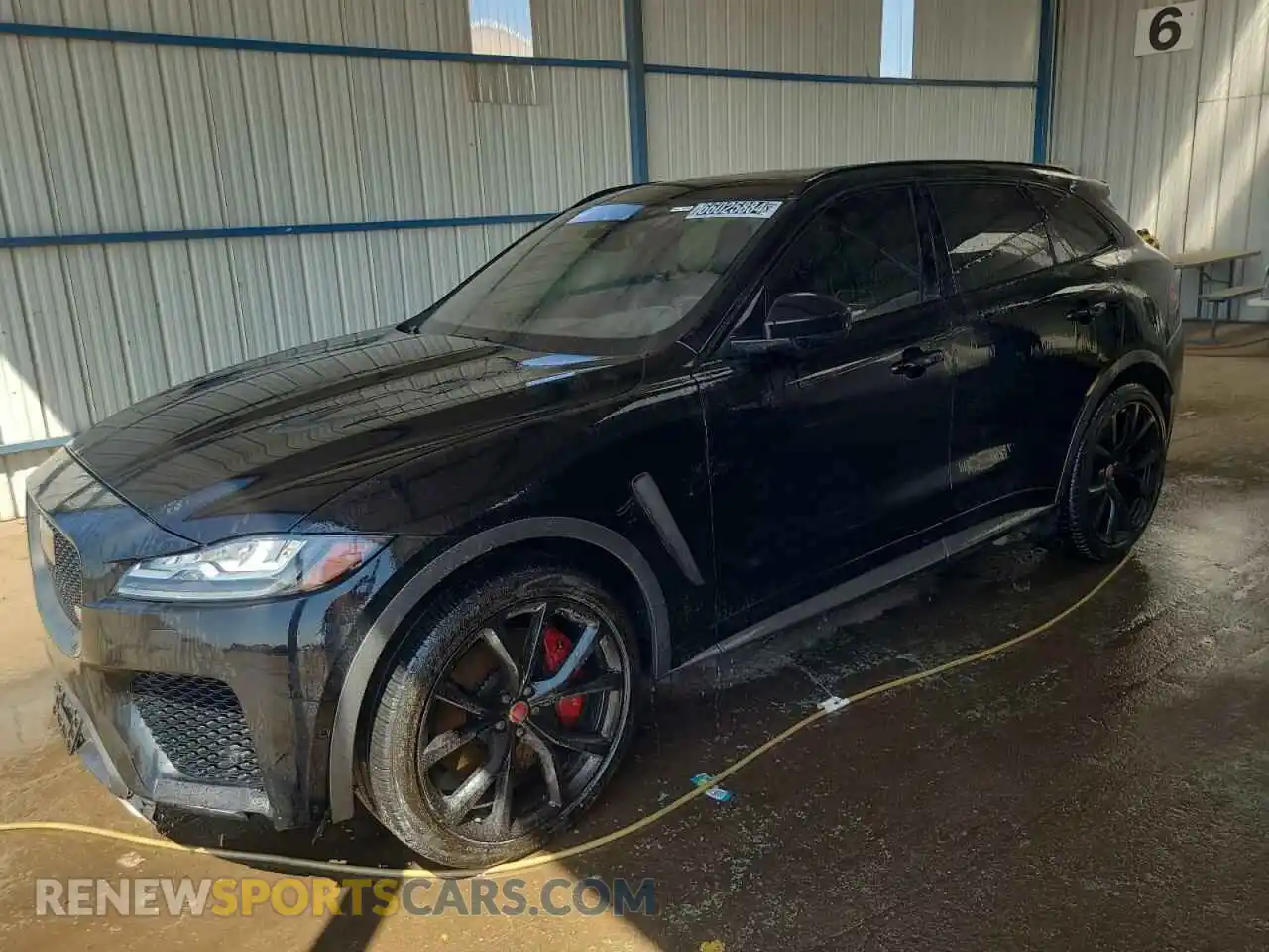 1 Photograph of a damaged car SADCZ2EE6LA646603 JAGUAR F-PACE 2020