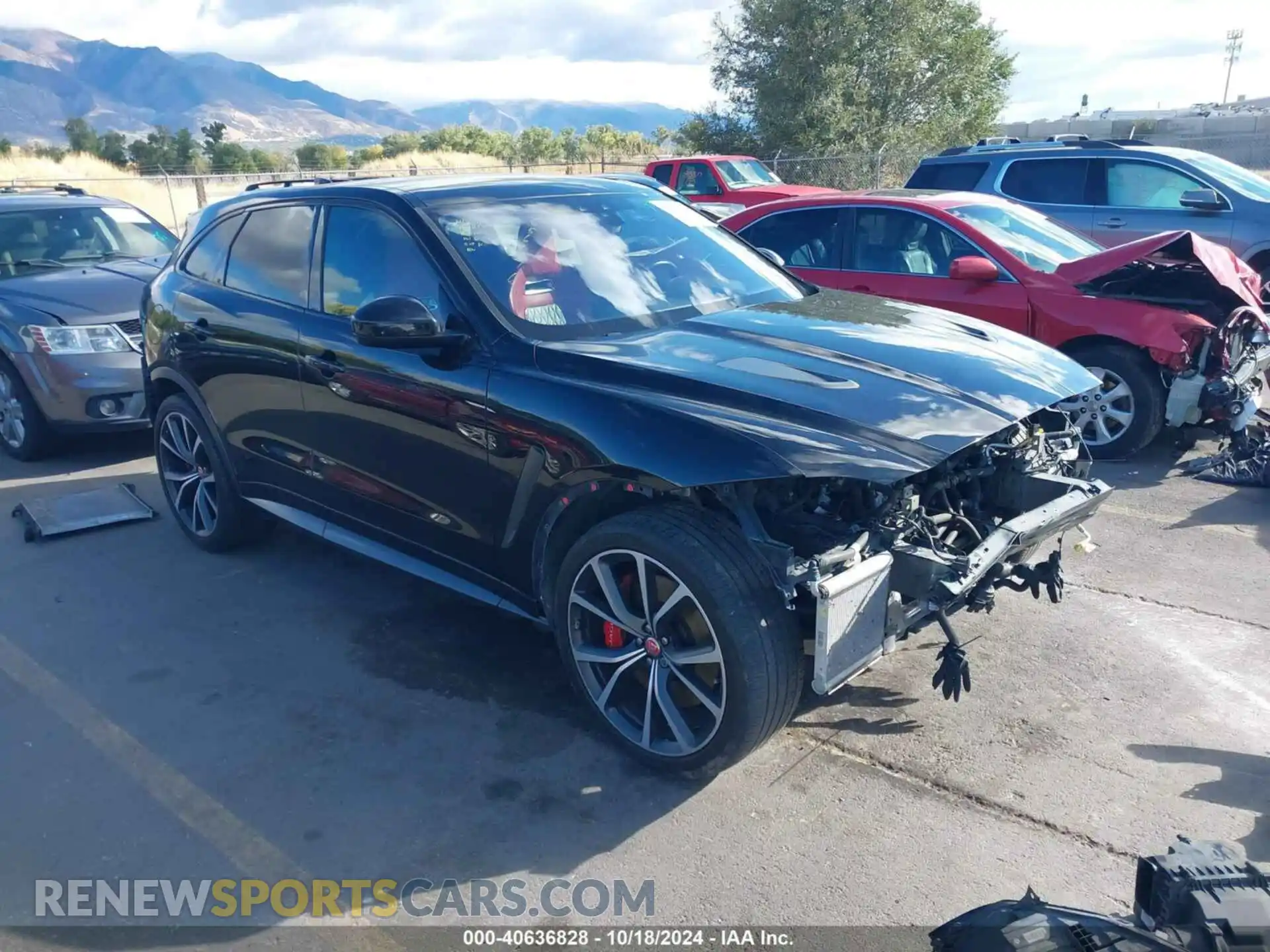 1 Photograph of a damaged car SADCZ2EE6LA656676 JAGUAR F-PACE 2020