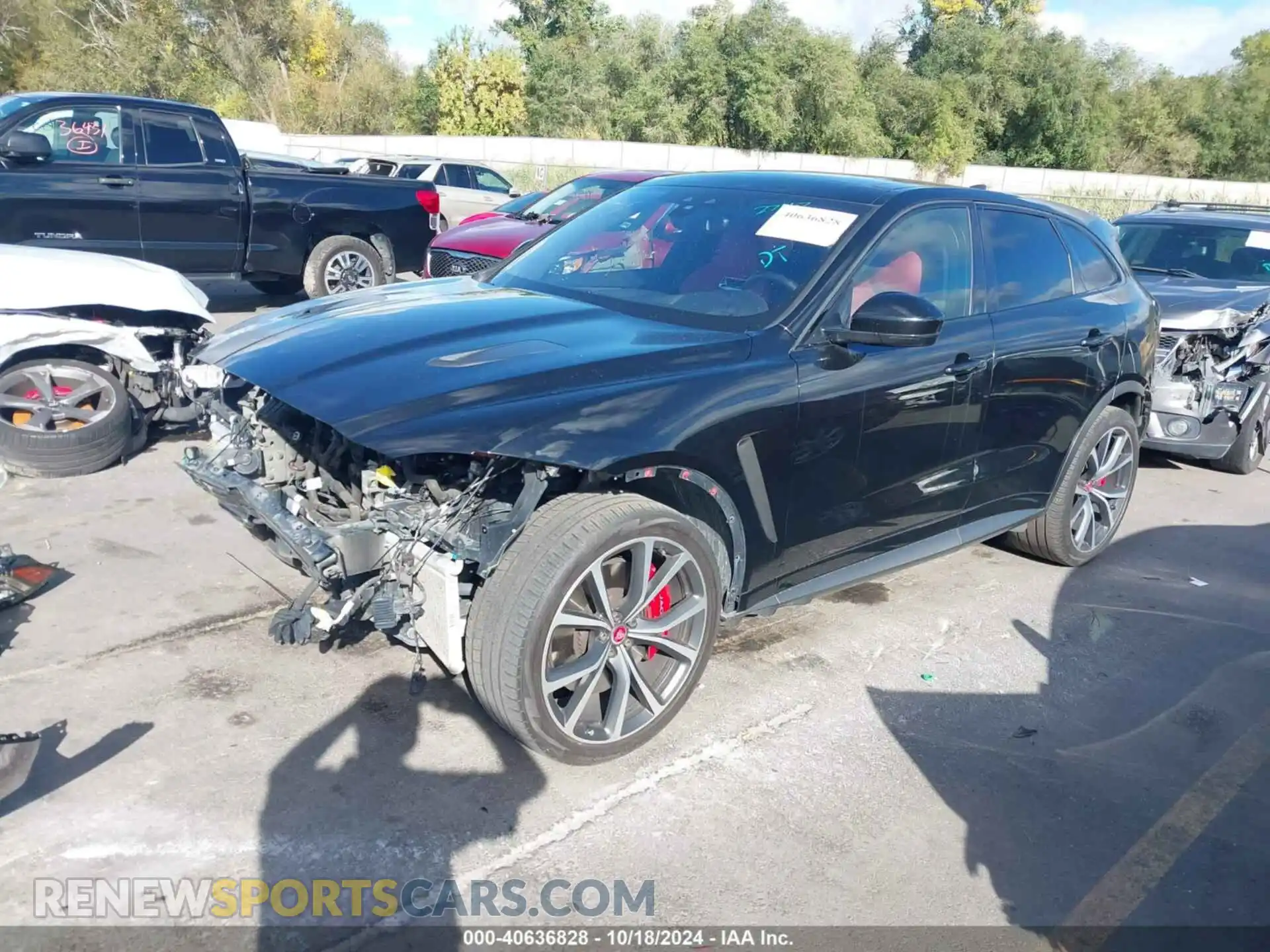 2 Photograph of a damaged car SADCZ2EE6LA656676 JAGUAR F-PACE 2020