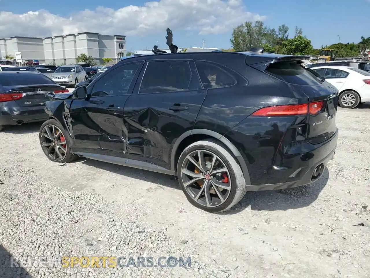 2 Photograph of a damaged car SADCZ2EE9LA619203 JAGUAR F-PACE 2020