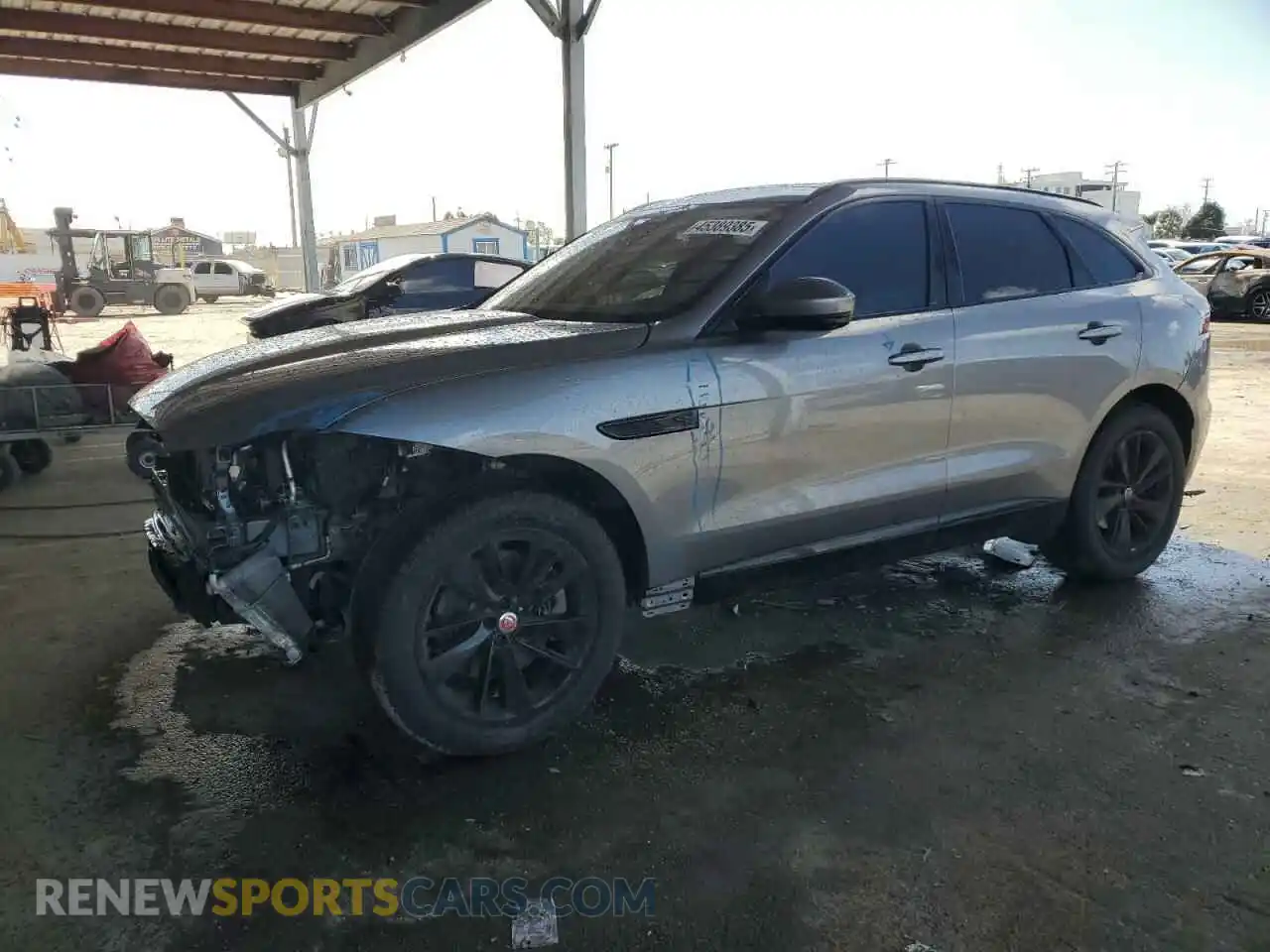 1 Photograph of a damaged car SADCJ2EU5MA664381 JAGUAR F-PACE 2021