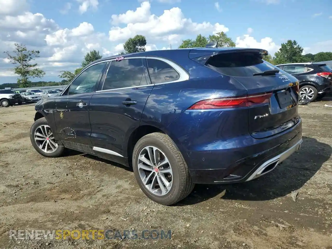 2 Photograph of a damaged car SADCJ2EU6MA667922 JAGUAR F-PACE 2021