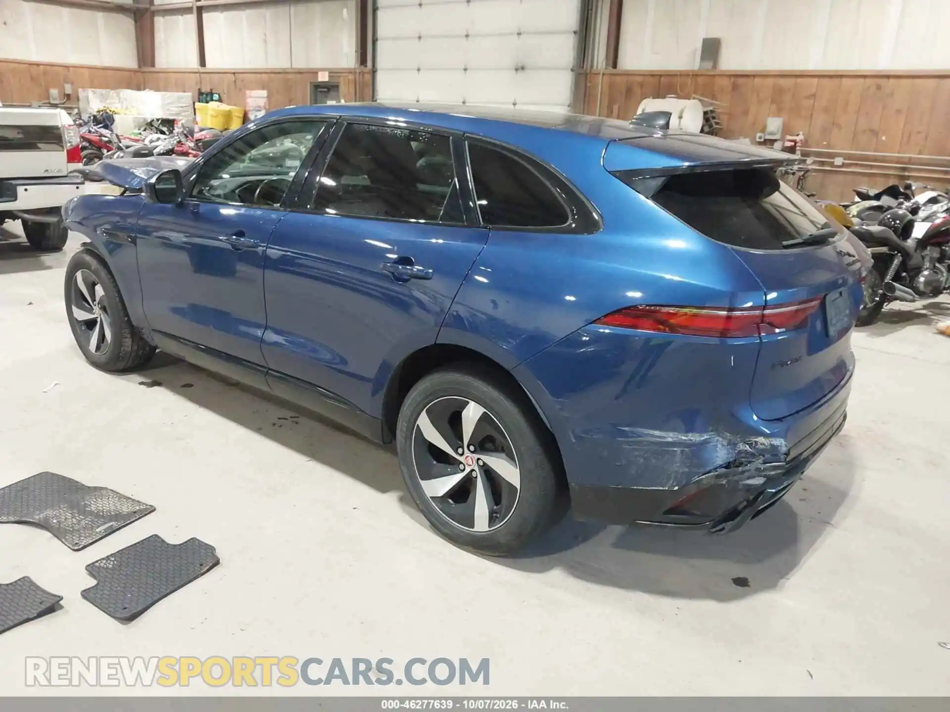 3 fotografías del automóvil dañado SADCJ2EU7MA668013 JAGUAR F-PACE 2021