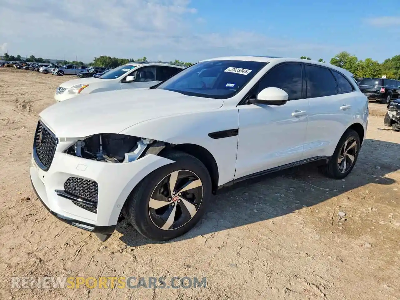 1 Photograph of a damaged car SADCJ2EU8MA668201 JAGUAR F-PACE 2021