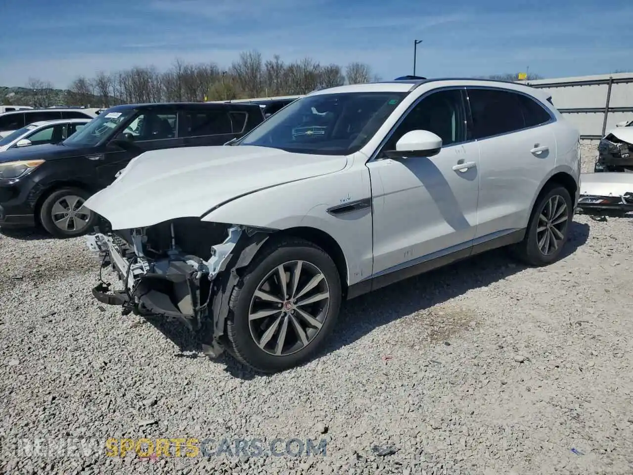 1 Photograph of a damaged car SADCJ2EU8MA669378 JAGUAR F-PACE 2021
