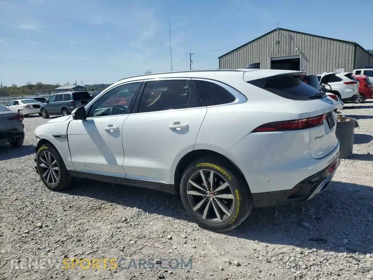 2 Photograph of a damaged car SADCJ2EU8MA669378 JAGUAR F-PACE 2021
