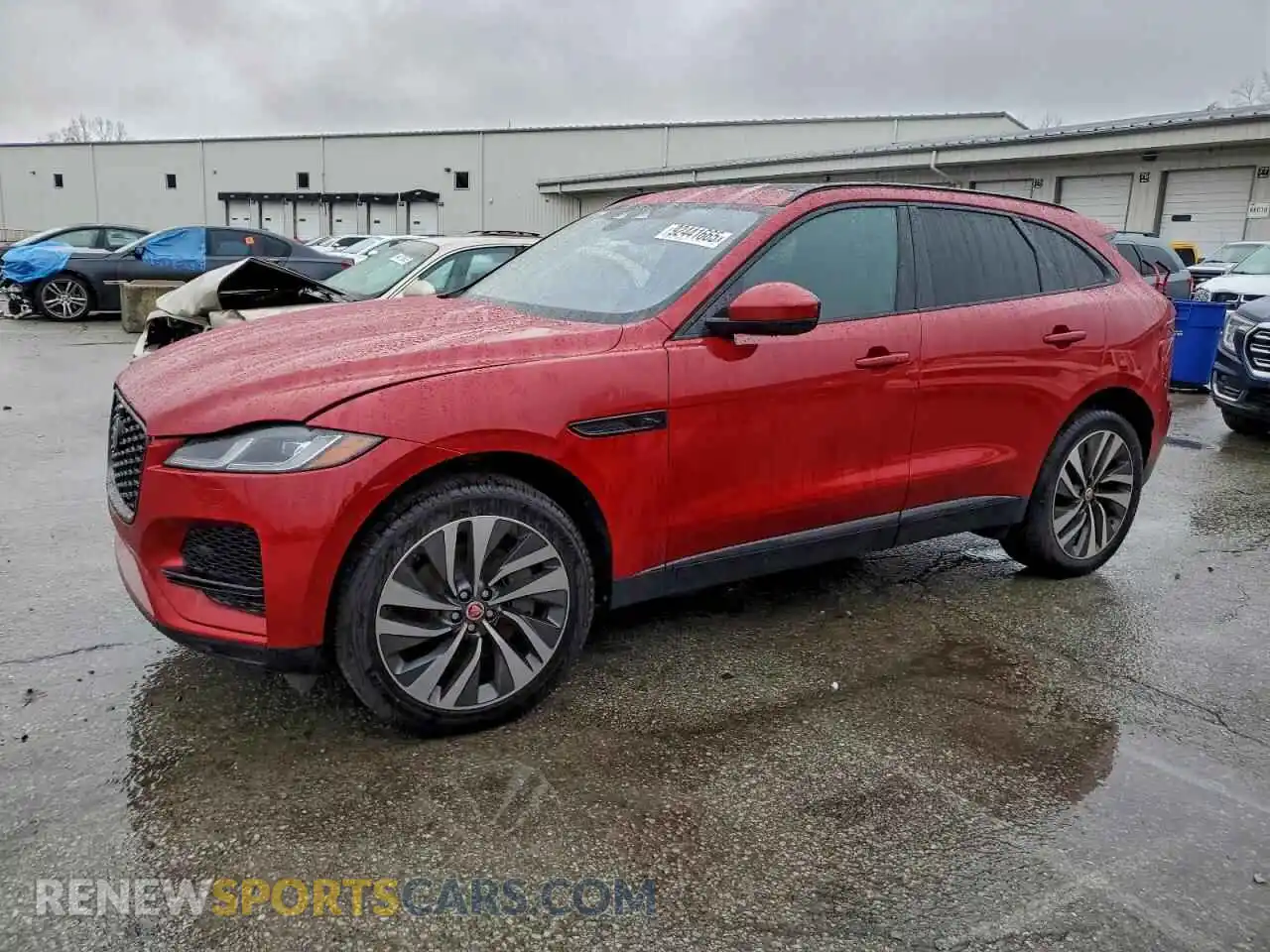 1 Photograph of a damaged car SADCJ2EU9MA669888 JAGUAR F-PACE 2021
