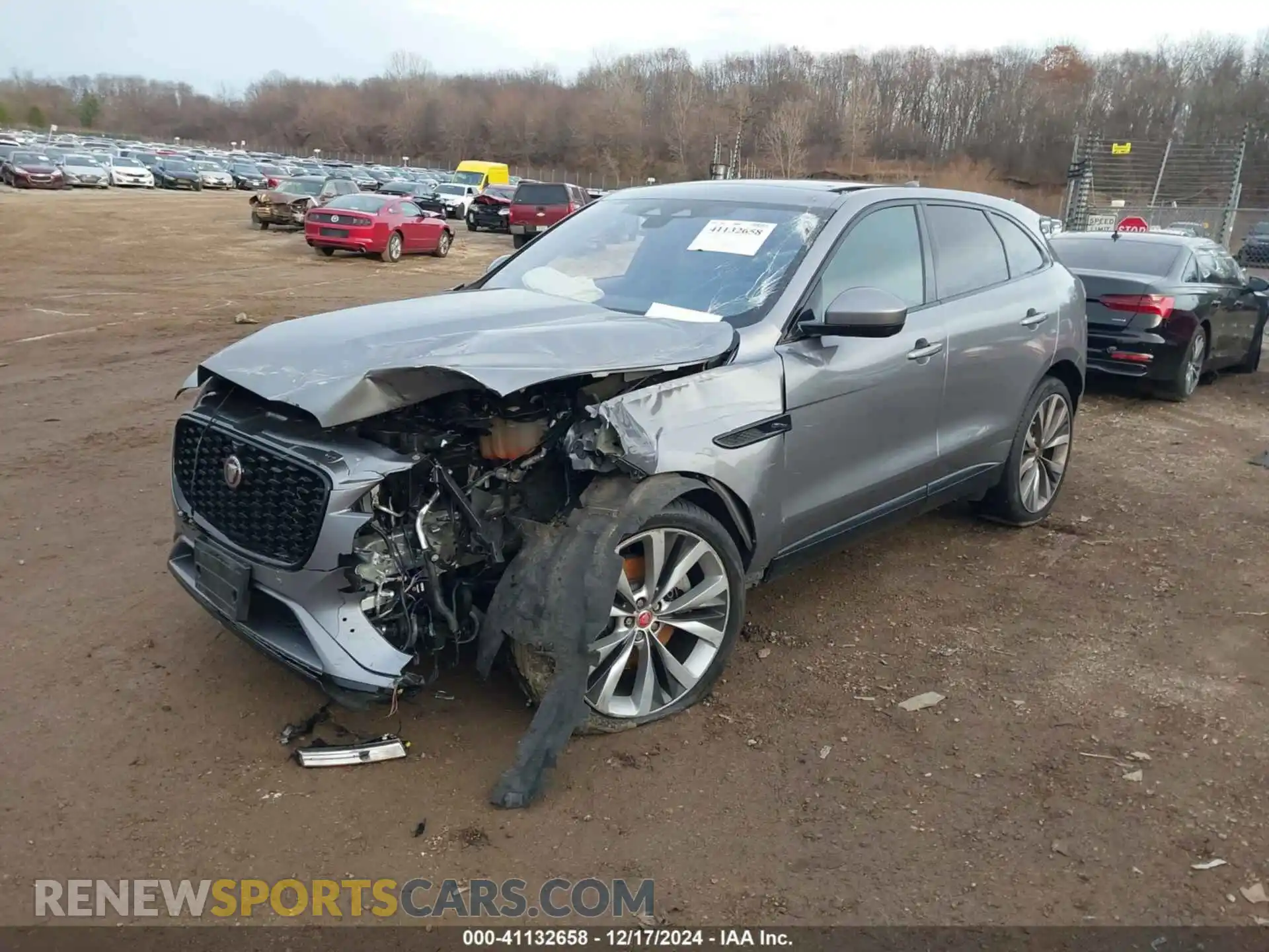 2 Photograph of a damaged car SADCJ2EUXMA686635 JAGUAR F-PACE 2021