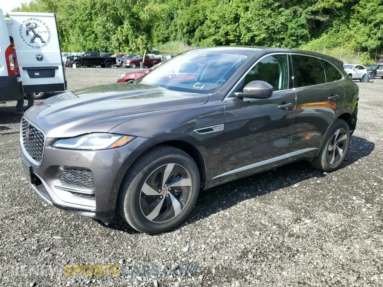 1 Photograph of a damaged car SADCJ2EX0MA686542 JAGUAR F-PACE 2021