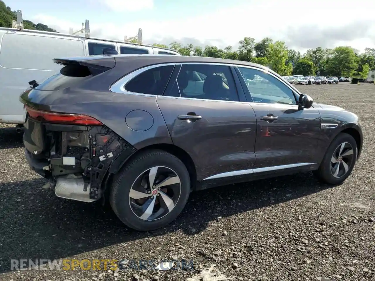 3 Photograph of a damaged car SADCJ2EX0MA686542 JAGUAR F-PACE 2021