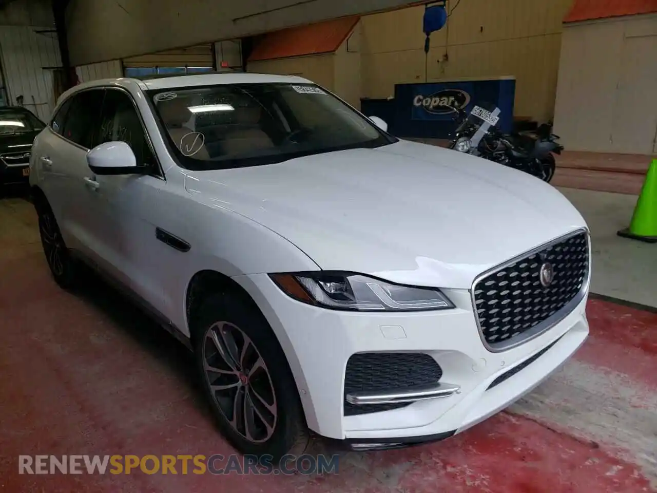 1 Photograph of a damaged car SADCJ2EX1MA680264 JAGUAR F-PACE 2021