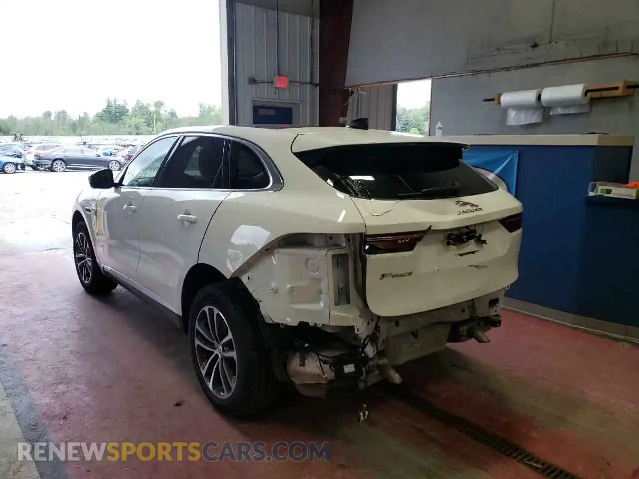 3 Photograph of a damaged car SADCJ2EX1MA680264 JAGUAR F-PACE 2021