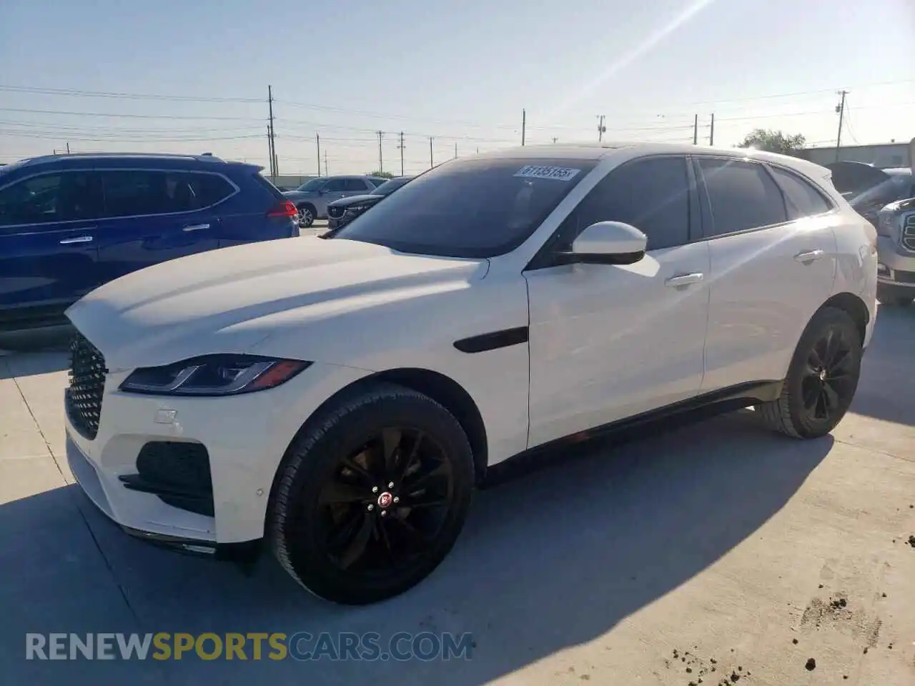 1 Photograph of a damaged car SADCJ2EX2MA669306 JAGUAR F-PACE 2021