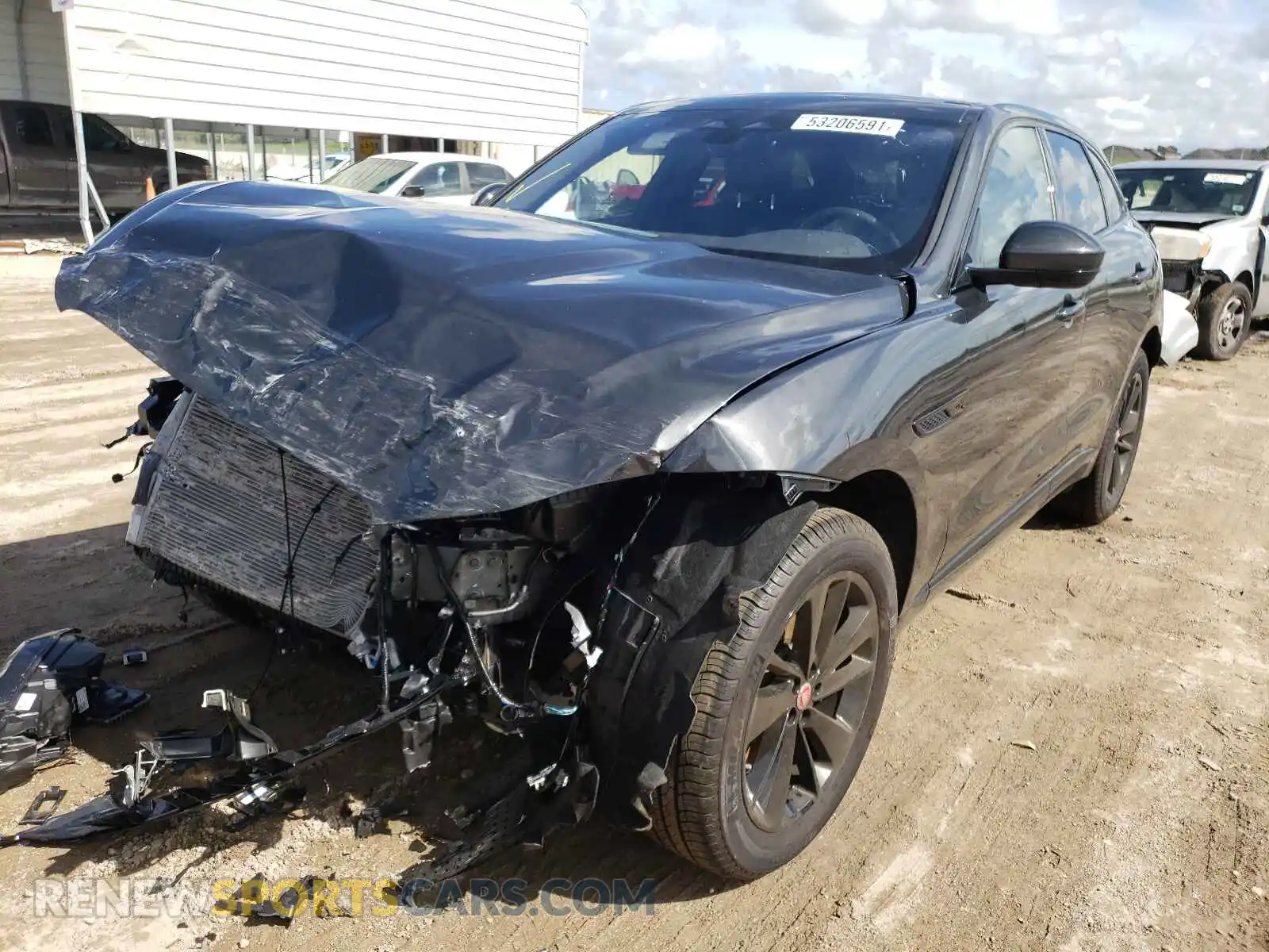 2 Photograph of a damaged car SADCJ2EX3MA667564 JAGUAR F-PACE 2021