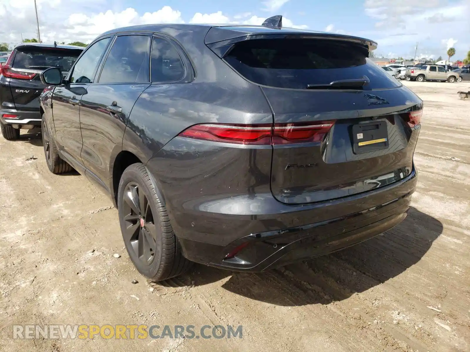 3 Photograph of a damaged car SADCJ2EX3MA667564 JAGUAR F-PACE 2021