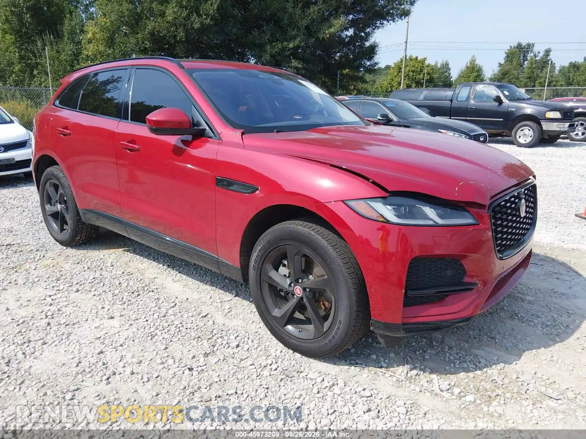 1 fotografías del automóvil dañado SADCJ2EX3MA667936 JAGUAR F-PACE 2021