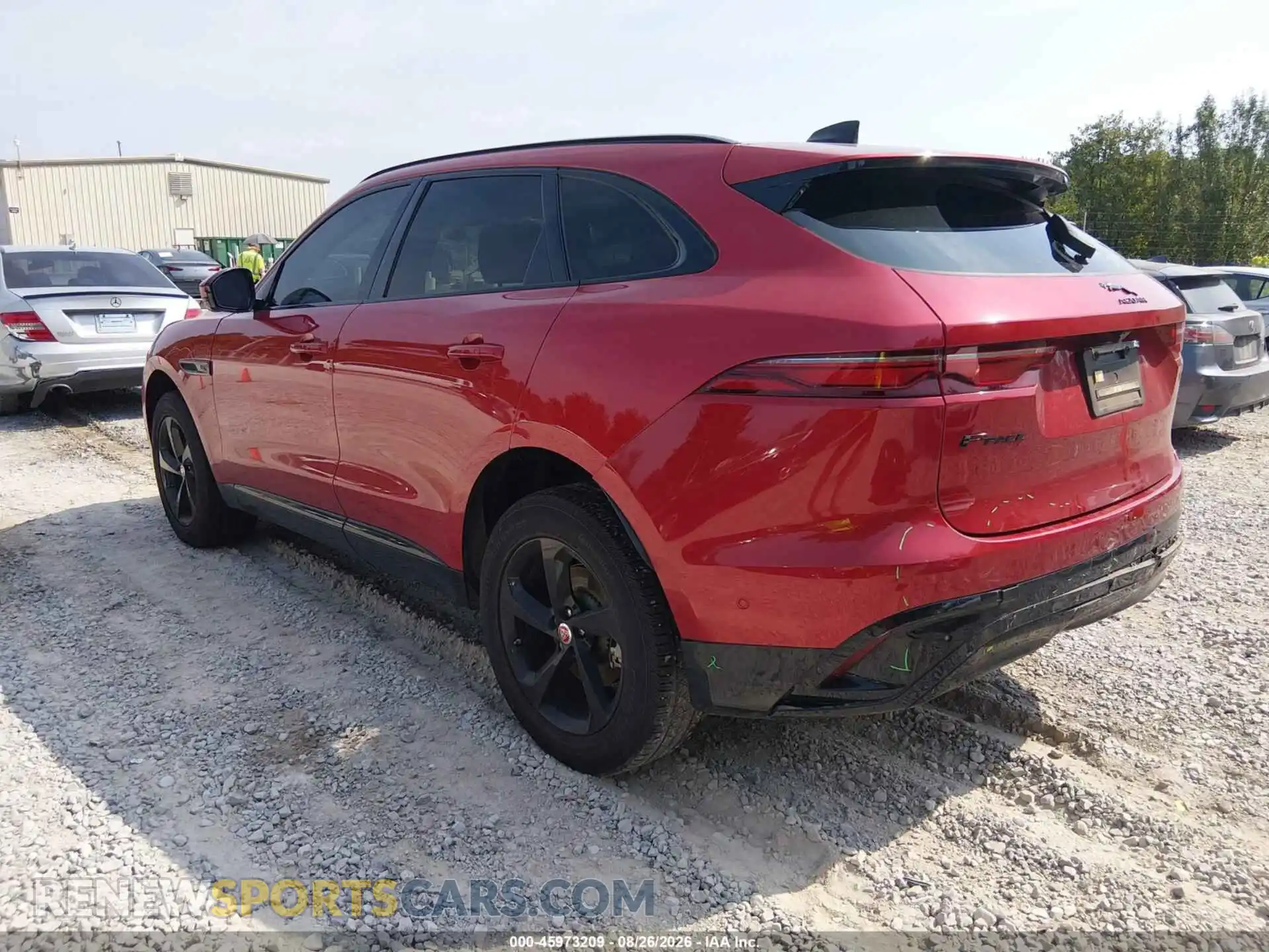 3 fotografías del automóvil dañado SADCJ2EX3MA667936 JAGUAR F-PACE 2021