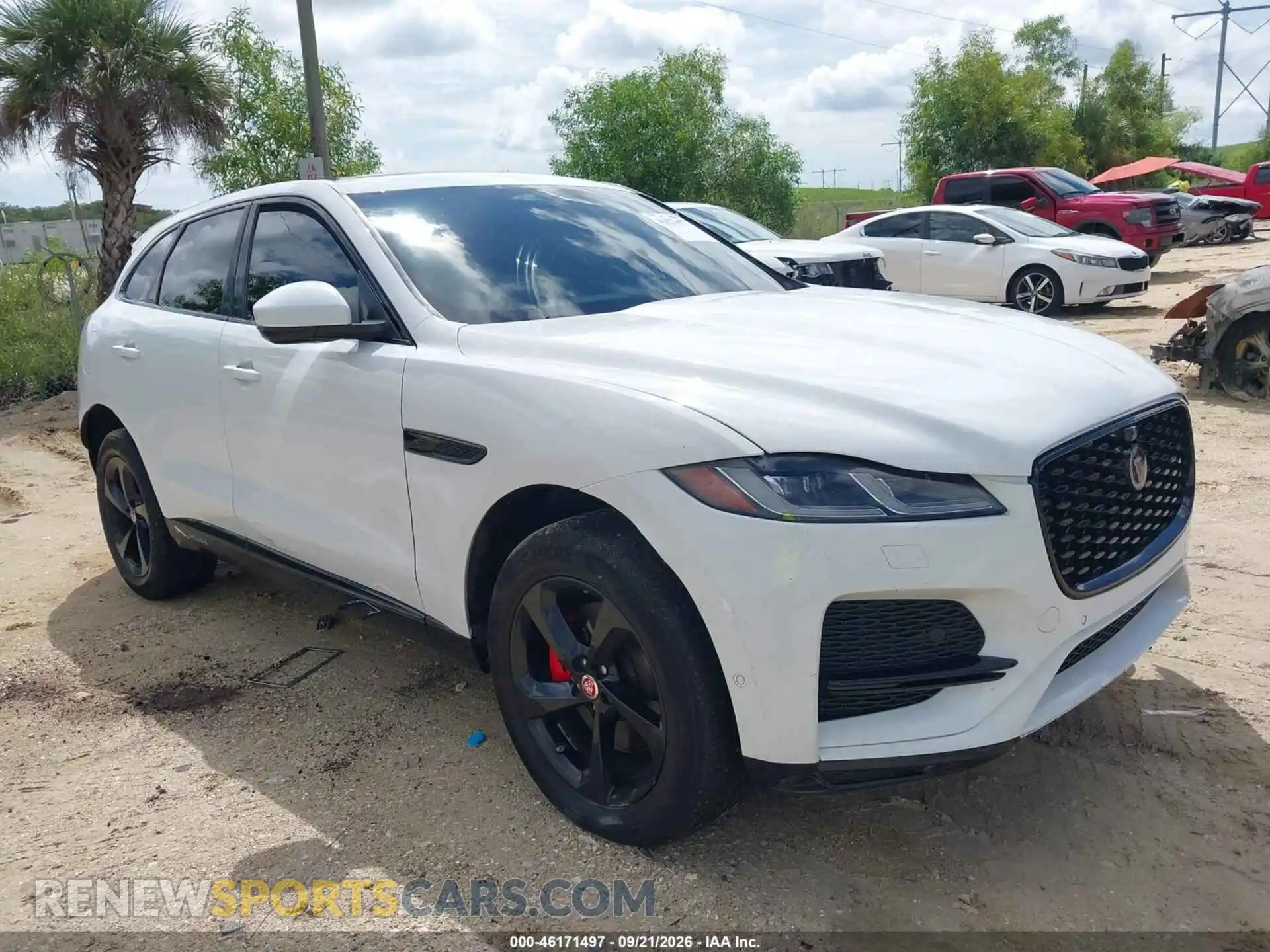 1 Фотография поврежденного автомобиля SADCJ2EX3MA668343 JAGUAR F-PACE 2021