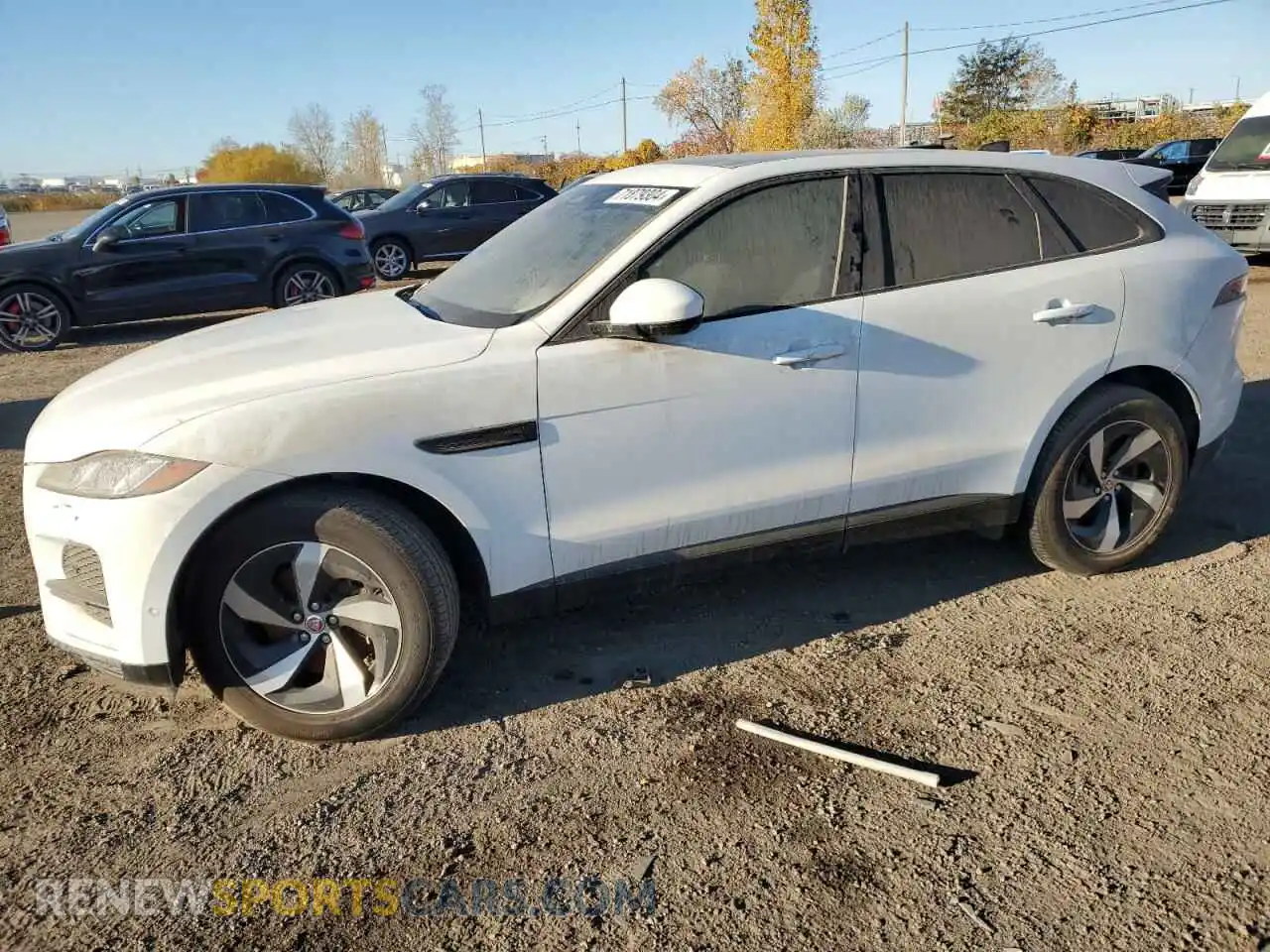 1 Photograph of a damaged car SADCJ2EX4MA681344 JAGUAR F-PACE 2021