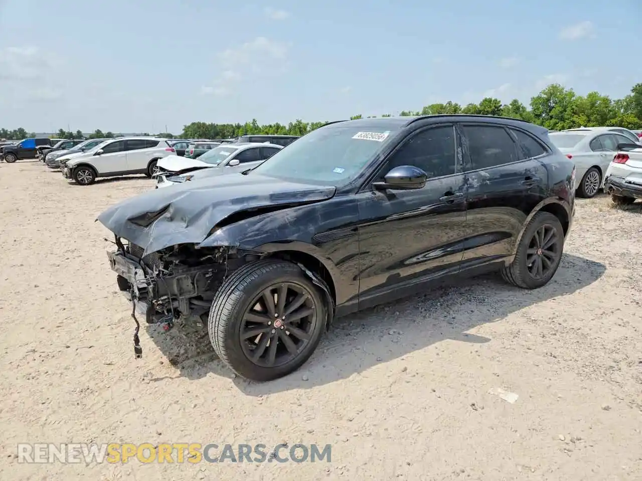 1 fotografías del automóvil dañado SADCJ2EX4NA702033 JAGUAR F-PACE 2021