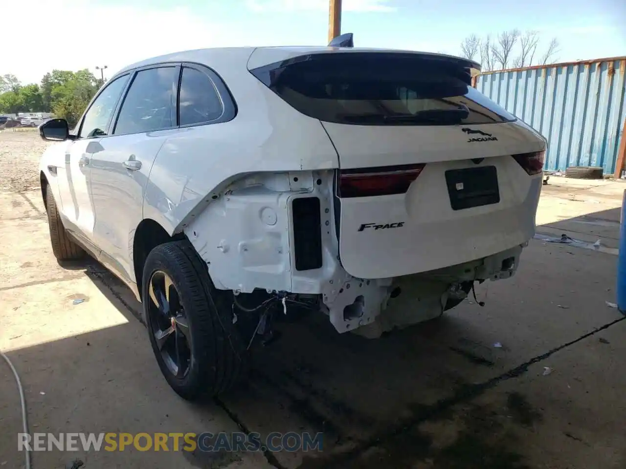3 Photograph of a damaged car SADCJ2EX5MA665363 JAGUAR F-PACE 2021