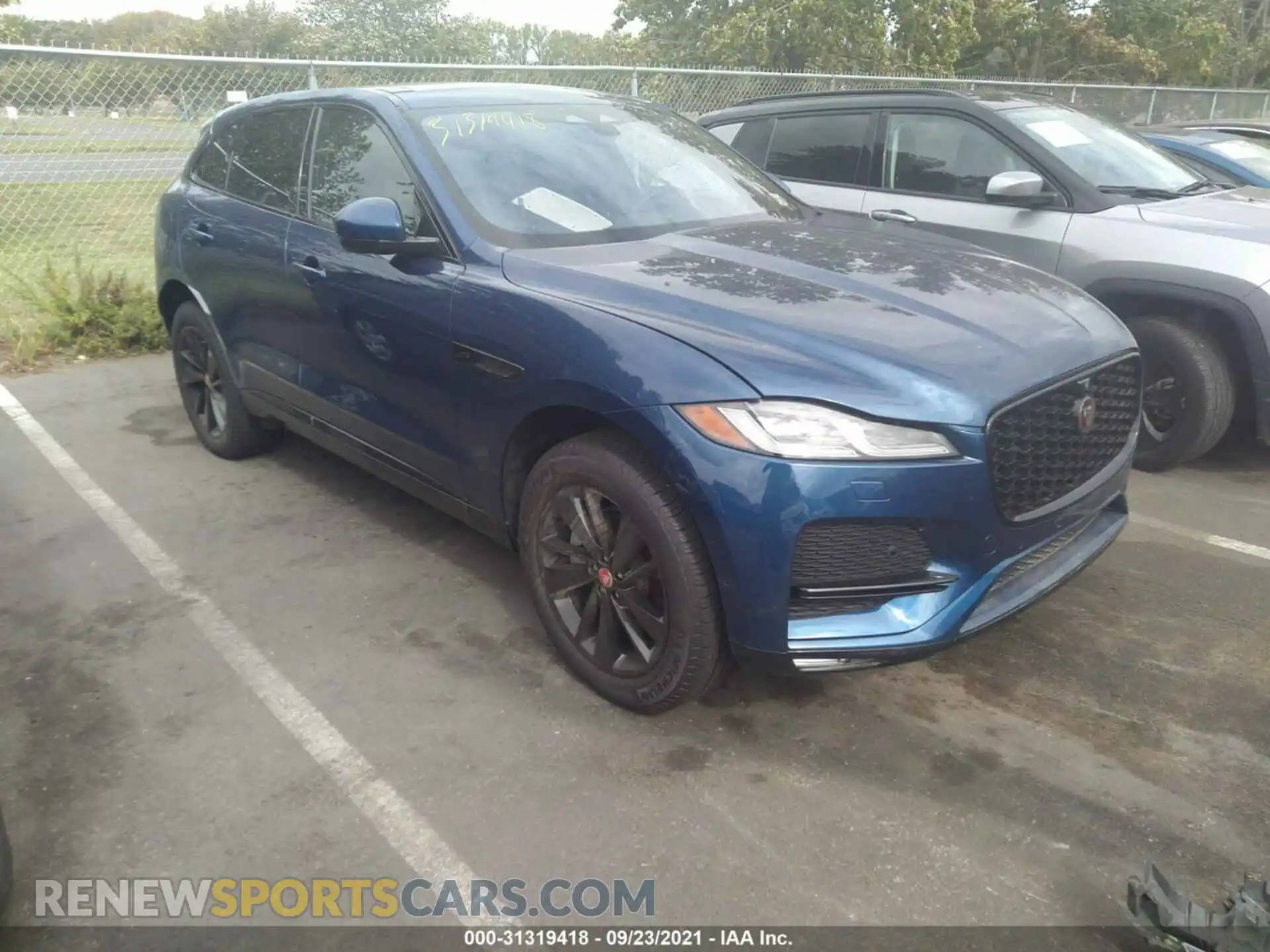 1 Photograph of a damaged car SADCJ2EX5MA683006 JAGUAR F-PACE 2021