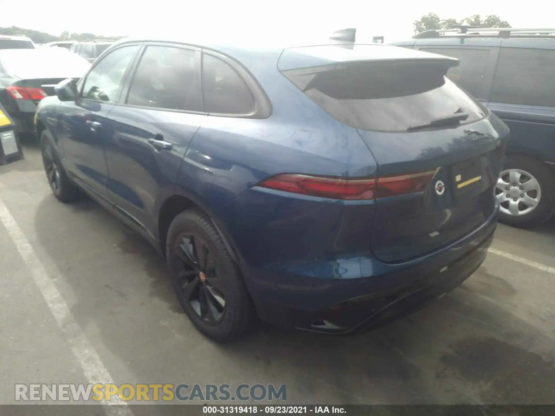 3 Photograph of a damaged car SADCJ2EX5MA683006 JAGUAR F-PACE 2021