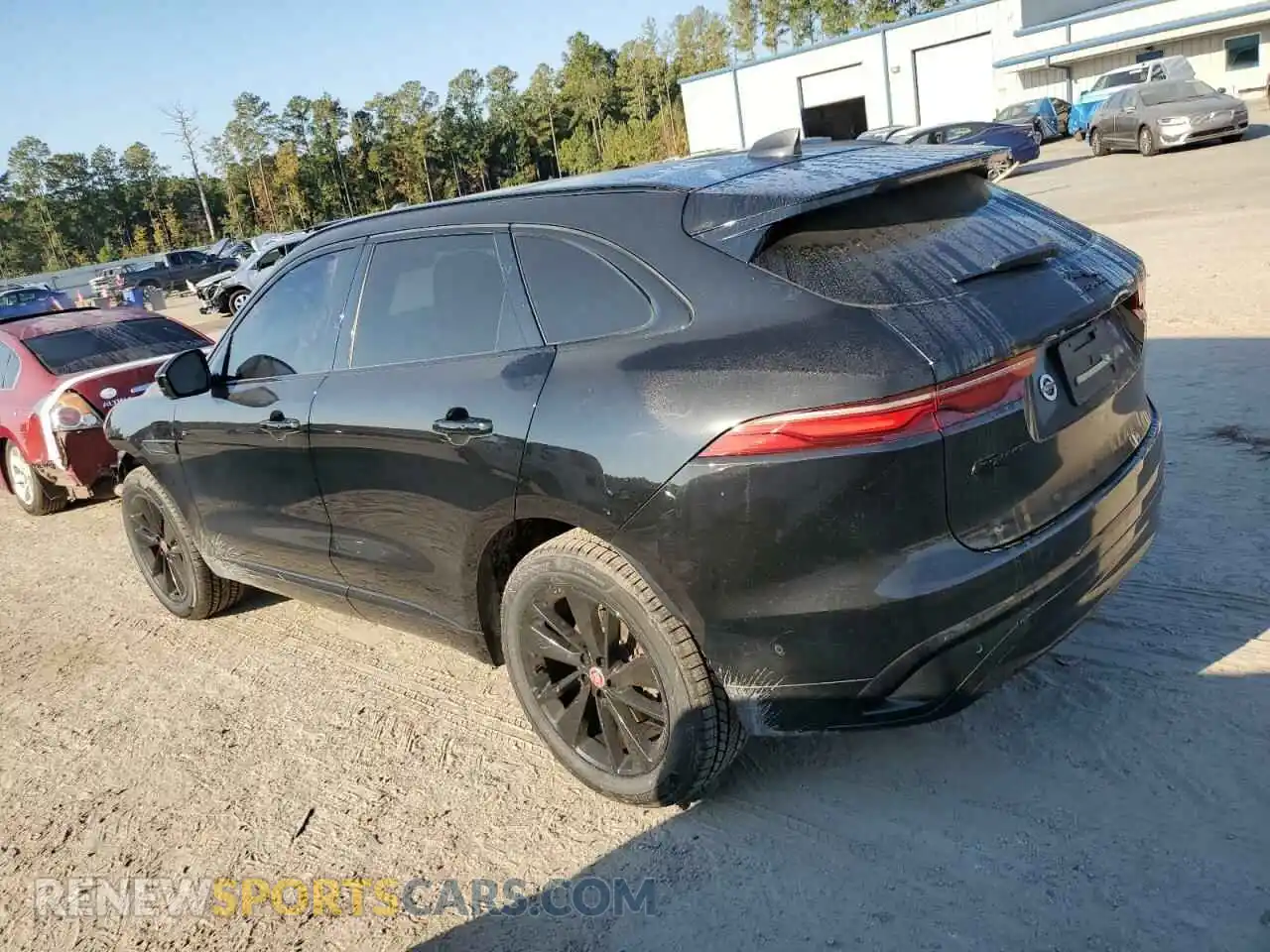 2 Photograph of a damaged car SADCJ2EX5MA687394 JAGUAR F-PACE 2021