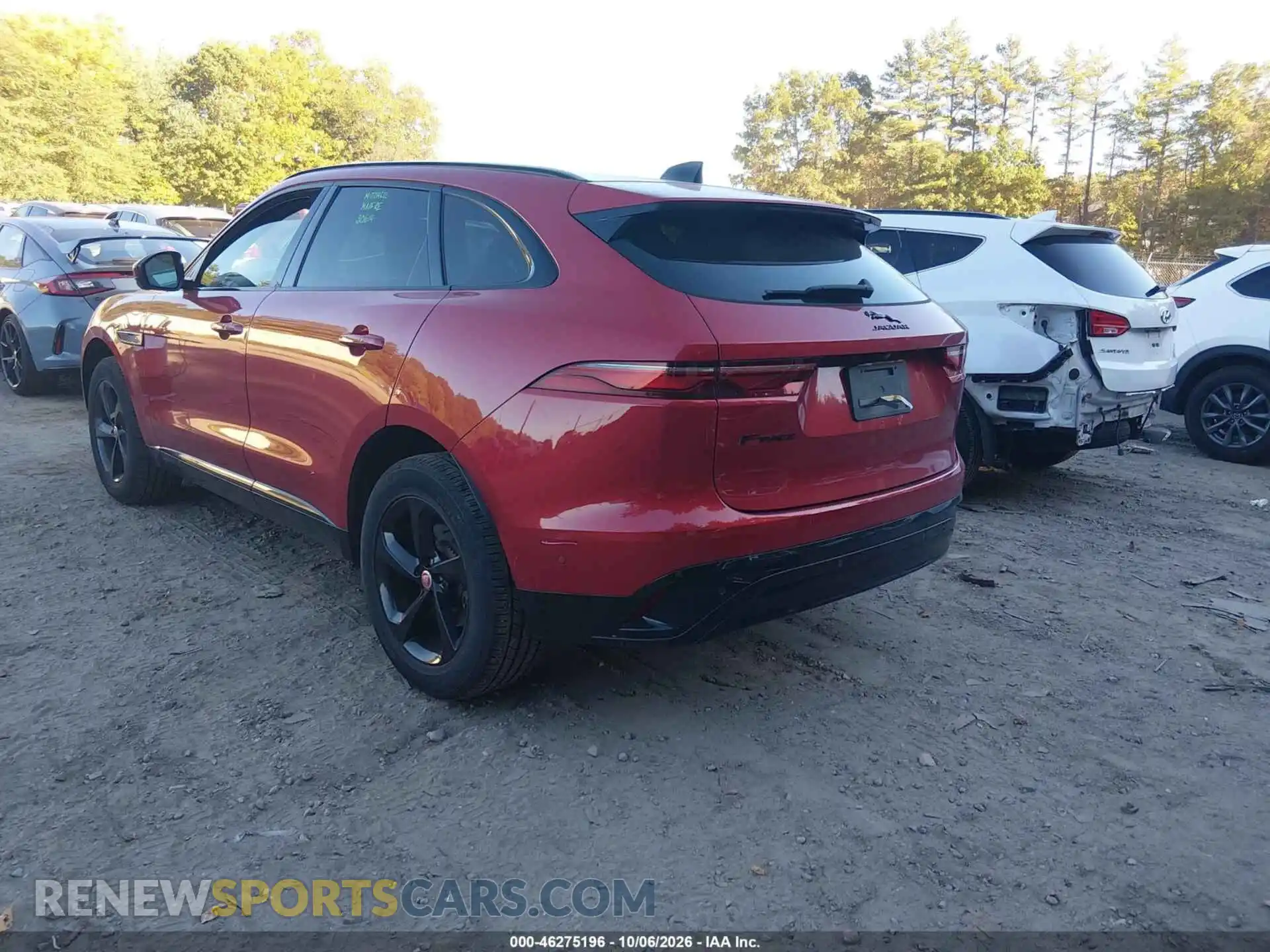 3 Photograph of a damaged car SADCJ2EX7MA679040 JAGUAR F-PACE 2021