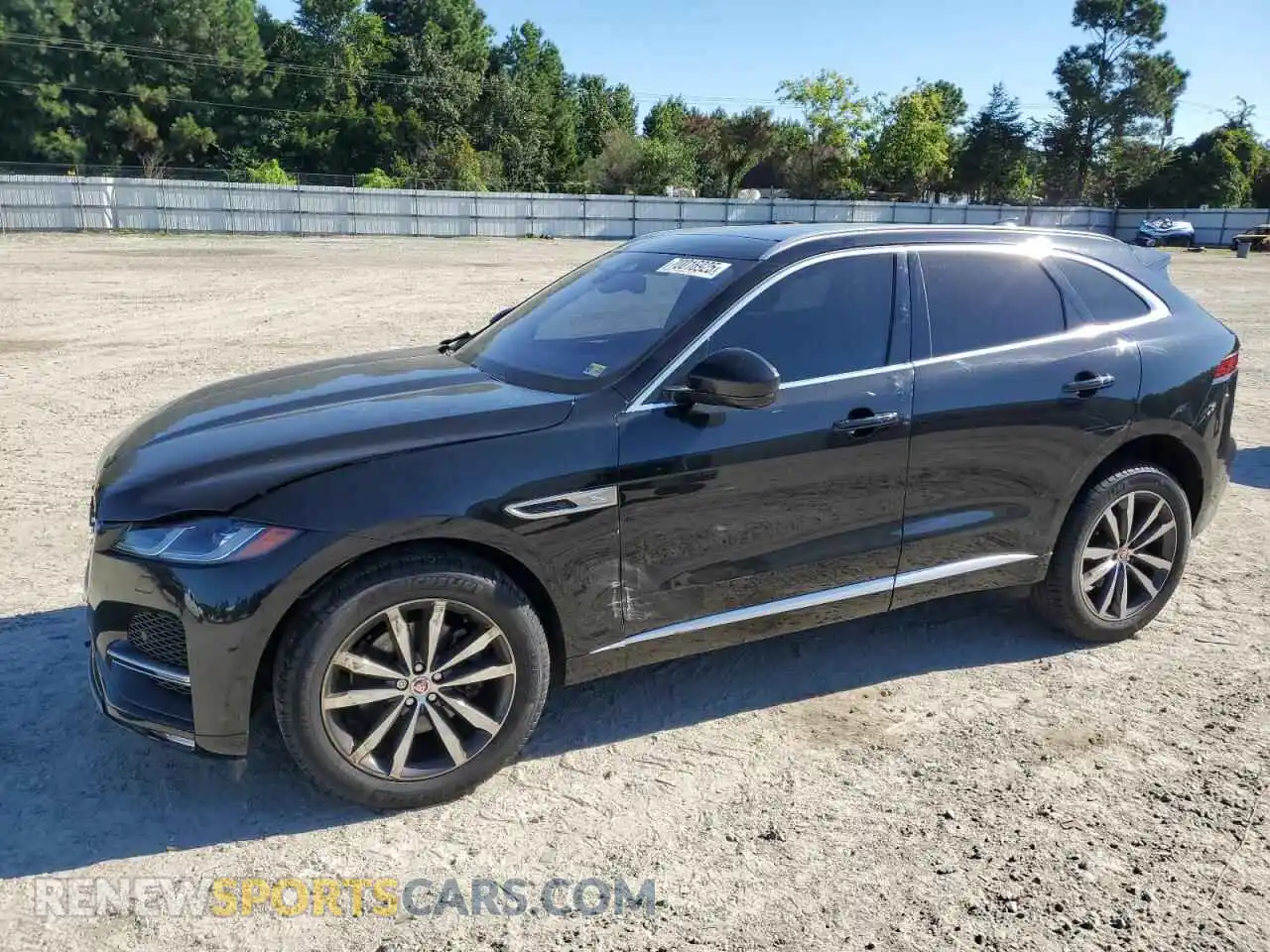 1 Photograph of a damaged car SADCJ2EX7MA686540 JAGUAR F-PACE 2021