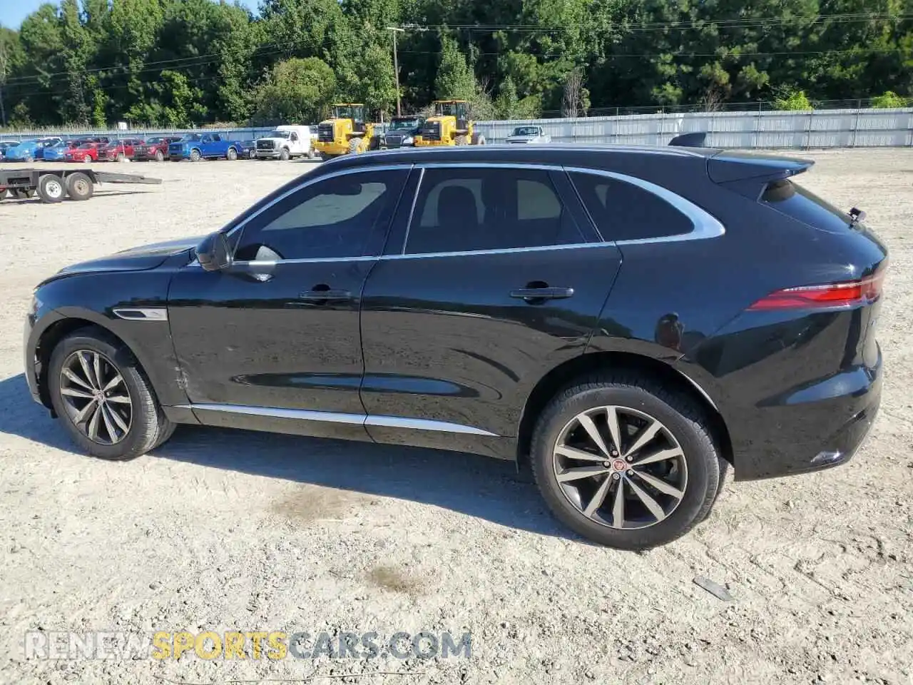 2 Photograph of a damaged car SADCJ2EX7MA686540 JAGUAR F-PACE 2021
