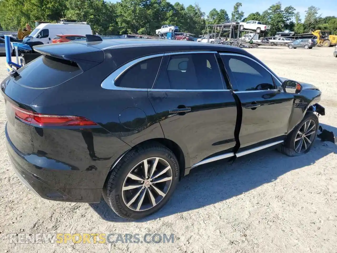 3 Photograph of a damaged car SADCJ2EX7MA686540 JAGUAR F-PACE 2021