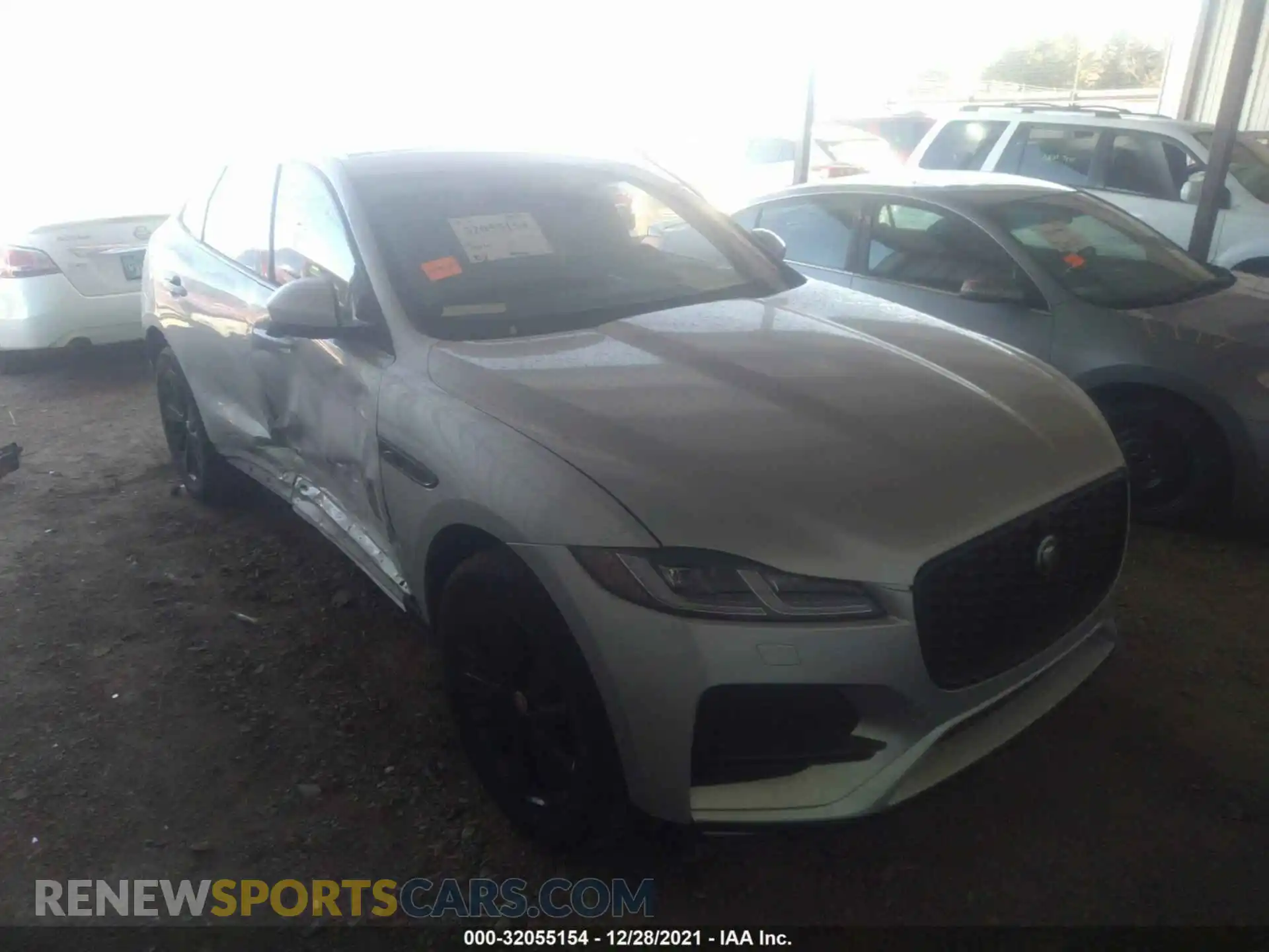1 Photograph of a damaged car SADCJ2EX7MA686649 JAGUAR F-PACE 2021