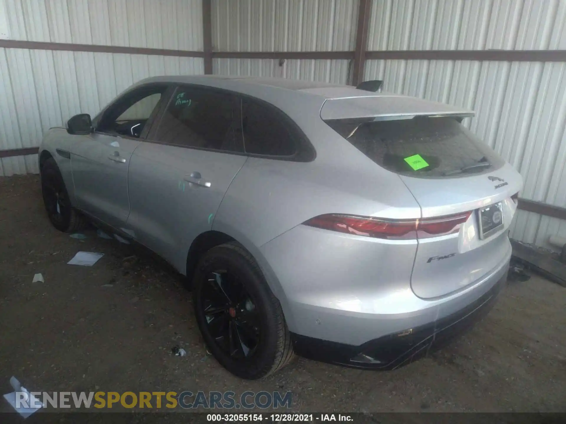 3 Photograph of a damaged car SADCJ2EX7MA686649 JAGUAR F-PACE 2021