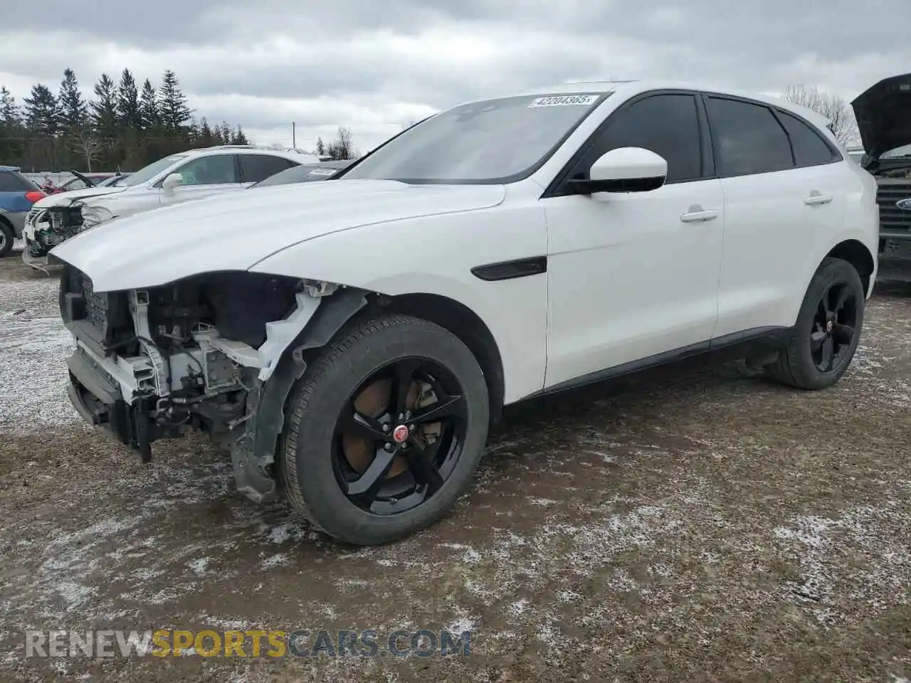 1 Photograph of a damaged car SADCJ2EX8MA674834 JAGUAR F-PACE 2021