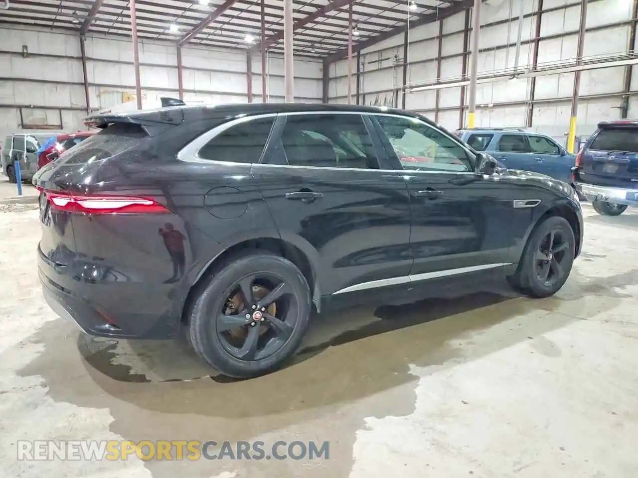3 fotografías del automóvil dañado SADCK2EX2MA679833 JAGUAR F-PACE 2021