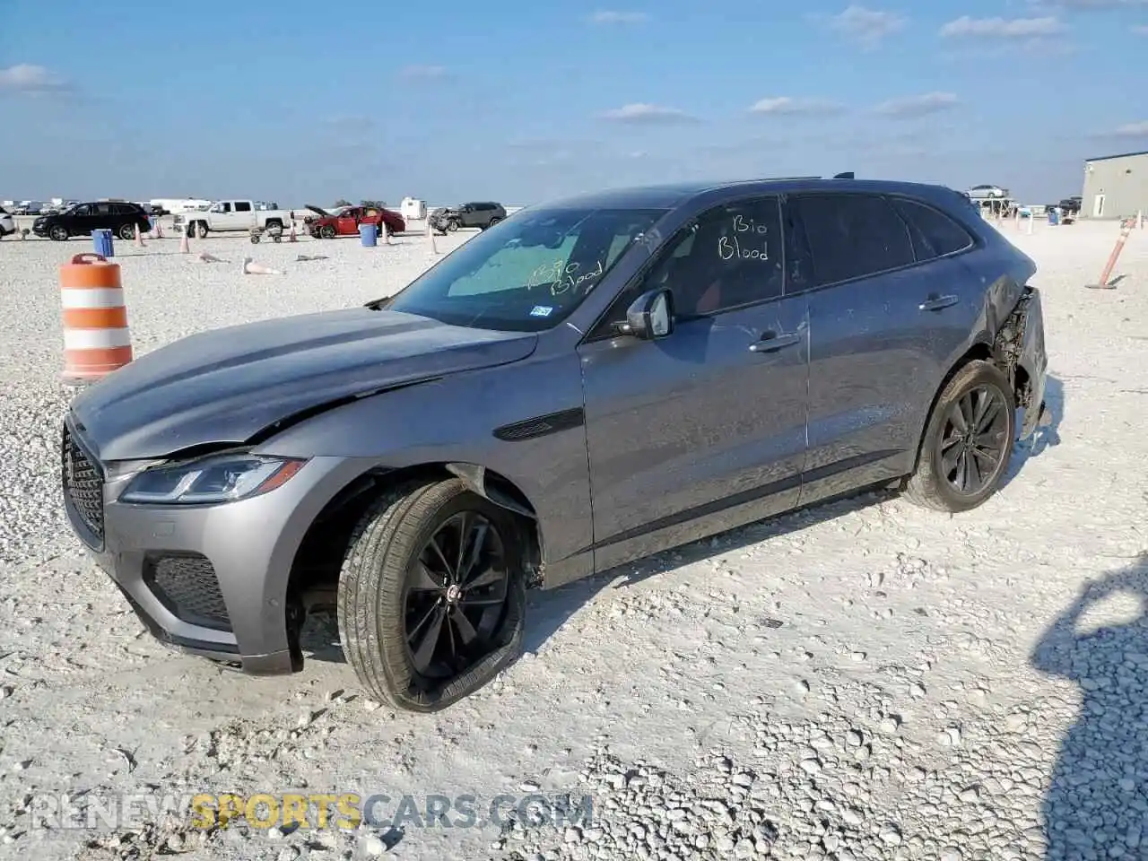 1 Photograph of a damaged car SADCT2FU3MA683861 JAGUAR F-PACE 2021