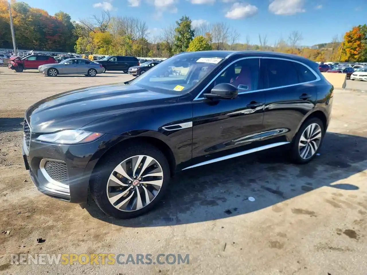 1 Photograph of a damaged car SADCT2FUXMA666281 JAGUAR F-PACE 2021
