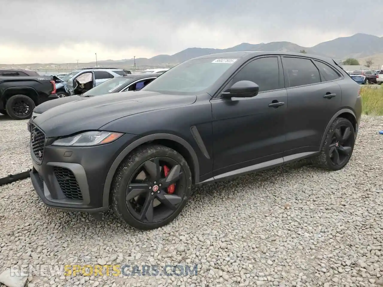 1 Photograph of a damaged car SADCZ2EE1MA684967 JAGUAR F-PACE 2021