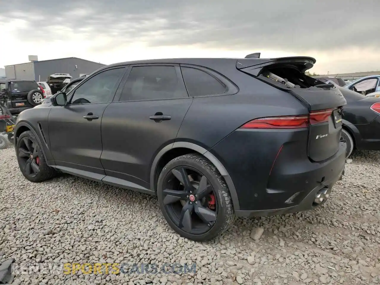 2 Photograph of a damaged car SADCZ2EE1MA684967 JAGUAR F-PACE 2021