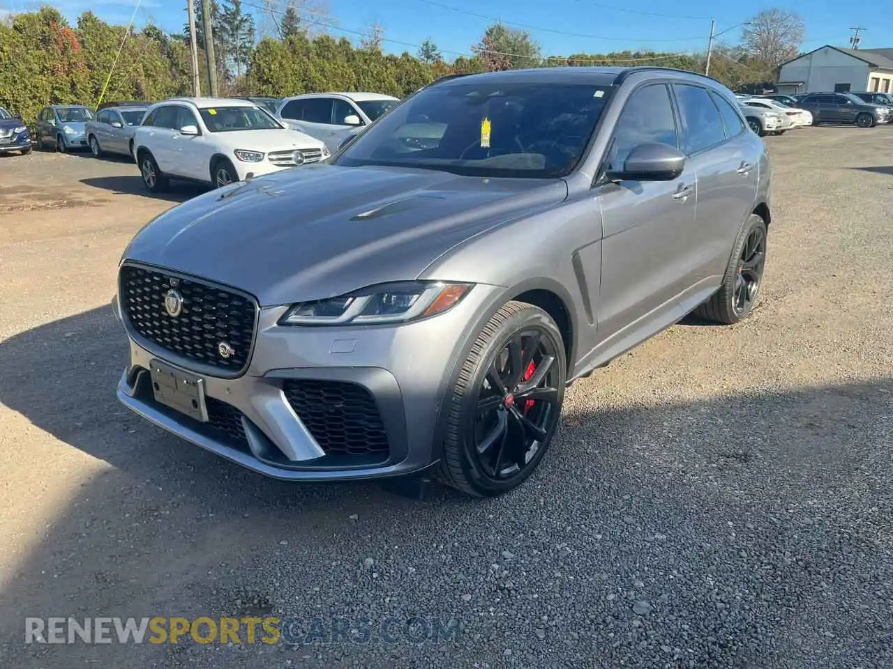 1 Photograph of a damaged car SADCZ2EE6MA679456 JAGUAR F-PACE 2021