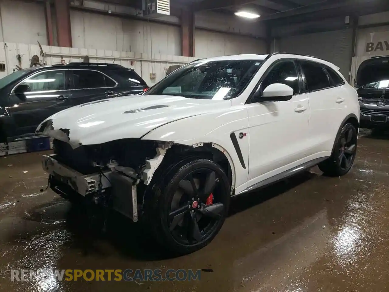 1 Photograph of a damaged car SADCZ2EE9MA683503 JAGUAR F-PACE 2021