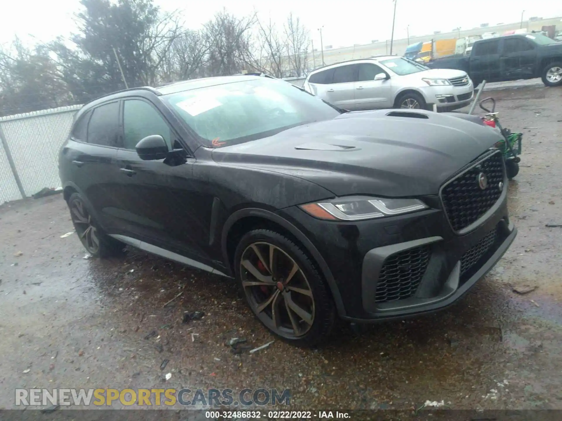 1 Photograph of a damaged car SADCZ2EEXMA668671 JAGUAR F-PACE 2021