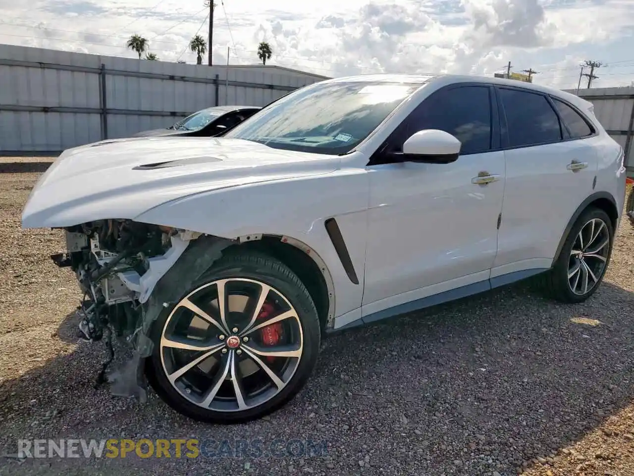 1 Photograph of a damaged car SADCZ2EEXMA668721 JAGUAR F-PACE 2021