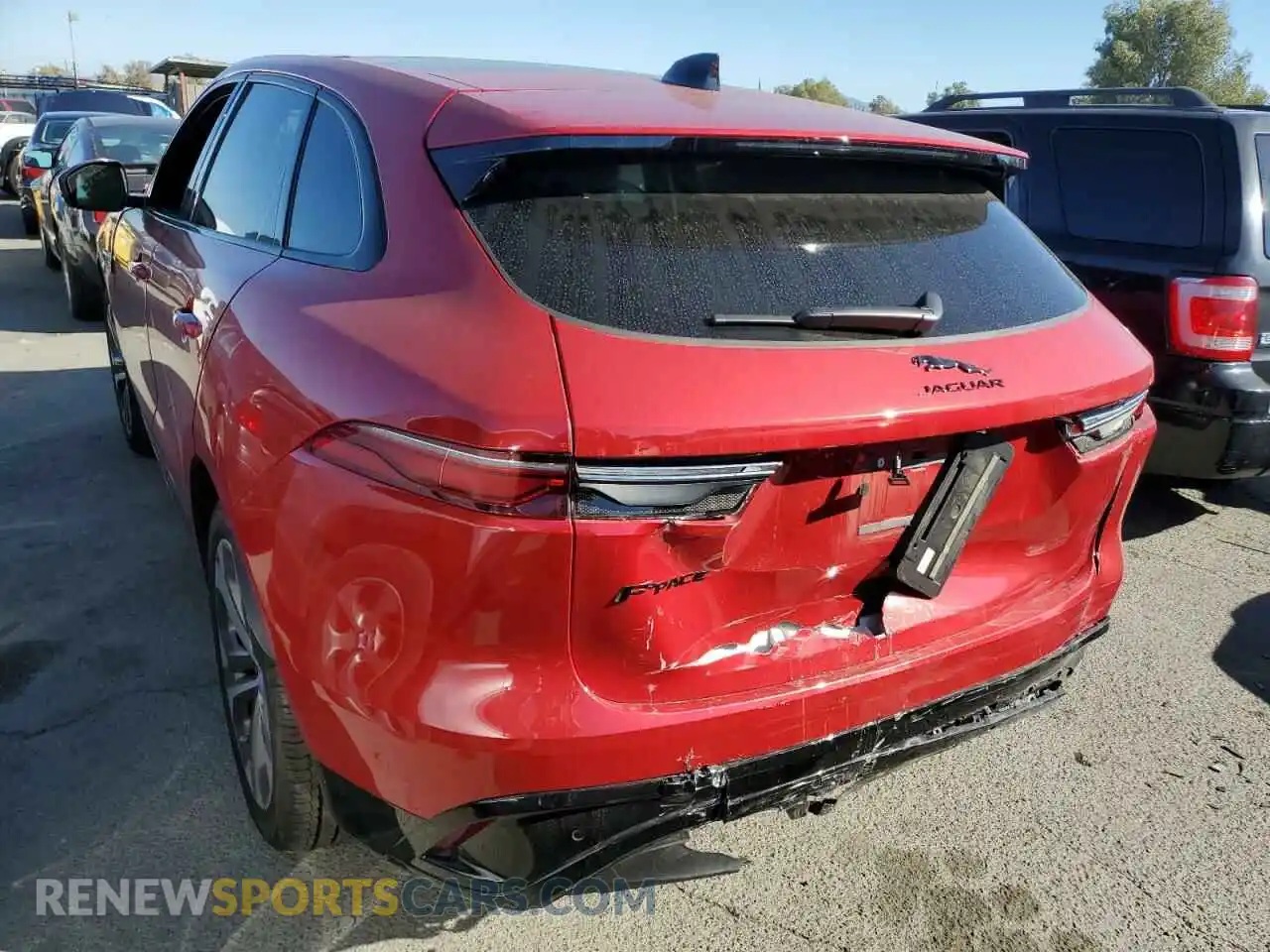 3 Photograph of a damaged car SADCJ2EX1NA691279 JAGUAR F-PACE 2022