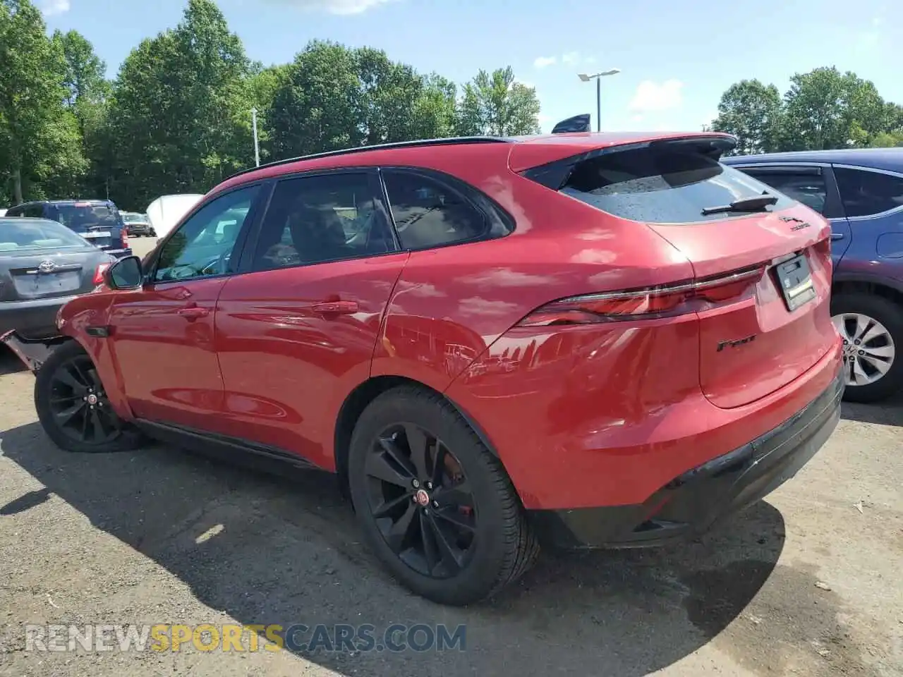 2 Photograph of a damaged car SADCJ2EX2NA697964 JAGUAR F-PACE 2022