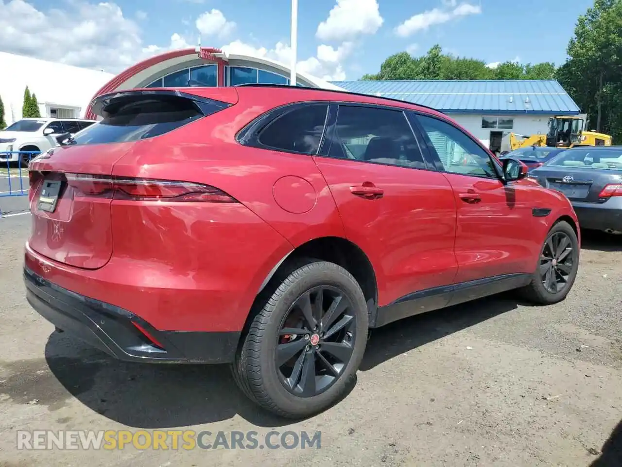3 Photograph of a damaged car SADCJ2EX2NA697964 JAGUAR F-PACE 2022