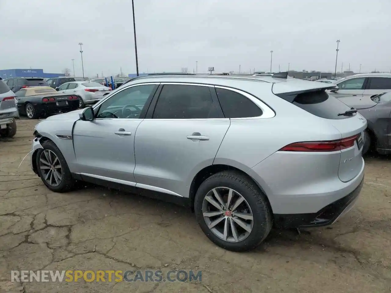 2 Photograph of a damaged car SADCJ2EX7NA702897 JAGUAR F-PACE 2022